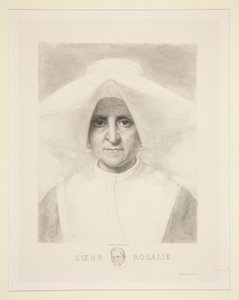 Rahibe Rosalie by Claude Ferdinand Gaillard