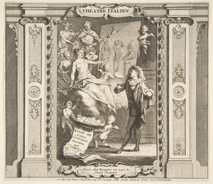 Theatre Italien.nd'nin Önsözü Yaratıcılar: Claude Gillot, Jacques Gabriel Huquier.