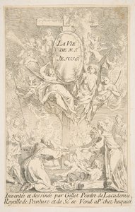 The Life of Christ.n.d. serisinin ön yüzü. Yaratıcılar: Claude Gillot, Jacques Gabriel Huquier.