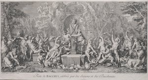 Dört Festival: Bacchus Festivali by Claude Gillot