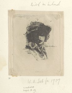 Zelfportret, Saskia