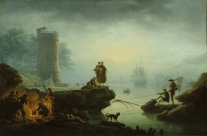 Sabah, 1760. by Claude Joseph Vernet