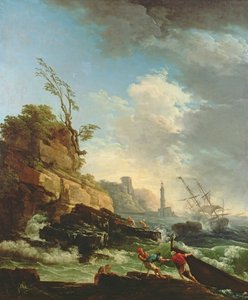 Bilinmeyen resim by Claude Joseph Vernet
