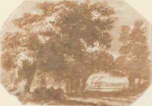 Ağaç Korusu by Claude Lorrain