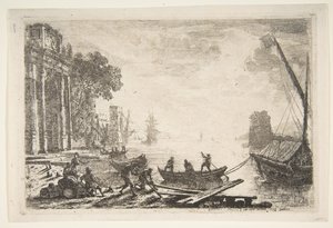 Rising Sun ile Liman Sahnesi, 1634. by Claude Lorrain