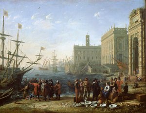 liman sahnesi by Claude Lorrain