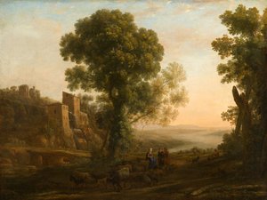 Sürüleriyle Dönen Köylülerle Manzara, 1637 dolayları