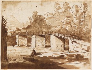 Köprülü Manzara by Claude Lorrain