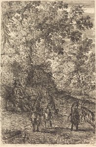 Dört Keçili Çoban by Claude Lorrain