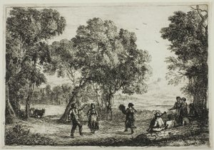 ülke dansı by Claude Lorrain