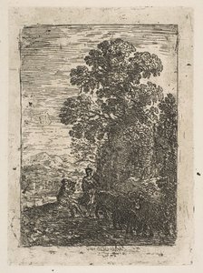 Çoban ve Çoban, yak. 1630. by Claude Lorrain