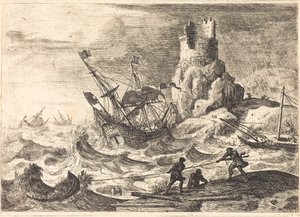 Gemi Enkazı (Le naufrage) by Claude Lorrain