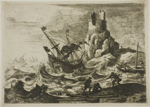 gemi enkazı by Claude Lorrain