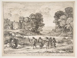 Zaman, Apollo ve Mevsimler, 1662. by Claude Lorrain