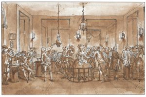 Bir Manyetik Deney. by Claude Louis Desrais