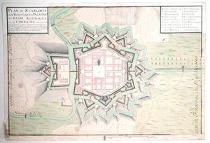 Atlas 131 E Saarlouis Planı, Traite de Fortifications