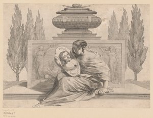 Avusturya Anna Alegori by Claude Mellan