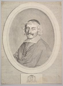 Alphonse III Delbène, Orleans Piskoposu. by Claude Mellan