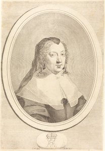 Avusturyalı Anne by Claude Mellan