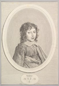 Armand de Bourbon, Conti Prensi. by Claude Mellan