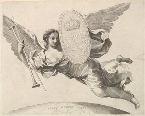 Louis XIV La Renommée volant