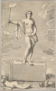 Kadınsı Figür. by Claude Mellan