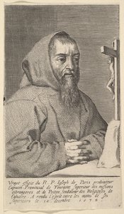Peder Joseph olarak bilinen François Le Clerc Du Tremblay, 1638. by Claude Mellan