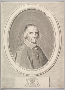 François de Villemontee, 1661. by Claude Mellan