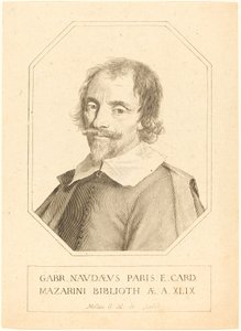 Gabriel Naude by Claude Mellan