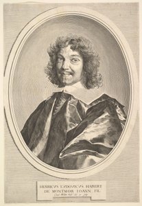 Henri-Louis Habert de Montmor, 1640. by Claude Mellan