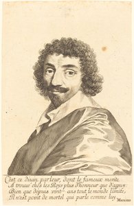 Jean-Louis Guez de Balzac by Claude Mellan