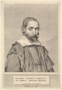 Nicolas-Claude Fabri de Peiresc, 1637. by Claude Mellan