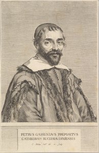 Pierre Gassendi, yak. 1637 veya 1638. by Claude Mellan