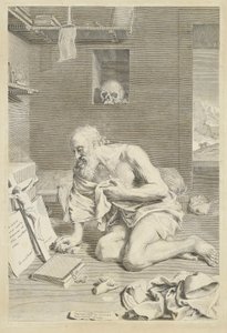 Aziz Jerome by Claude Mellan