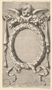 Başlık Sayfası: Desmarets de Saint-Sorlin, Meryem Ana Ofisi, 1645. by Claude Mellan