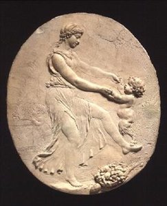 Bacchante ve Bebek Satyr