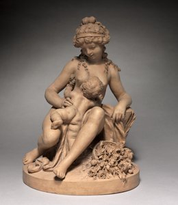 Genç Kadın ve Çocuk Oyunda, 1780