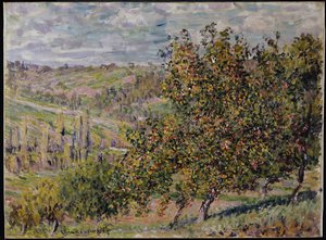 Elma Çiçeği, 1878 by Claude Monet
