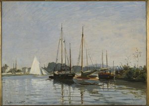 Zevk tekneleri, Argenteuil by Claude Monet