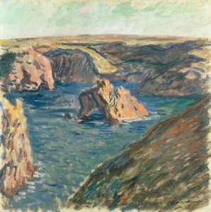 Güzel ada by Claude Monet