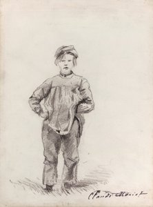 Ülkedeki çocuk by Claude Monet