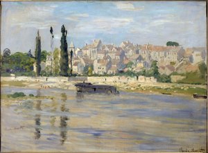 Carrieres-Saint-Denis - 1872. Tuval üzerine yağlı boya by Claude Monet