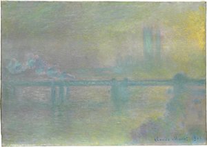 Charing Cross Köprüsü, Londra, 1901 by Claude Monet