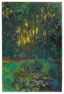 Nilüfer Göletinin Köşesi, c.1918-19 by Claude Monet