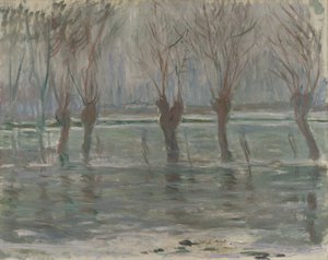 Sel Suları, 1896 by Claude Monet