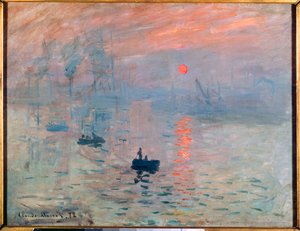 İzlenim, Gündoğumu by Claude Monet