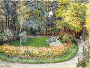 Bahçede, 1875 by Claude Monet