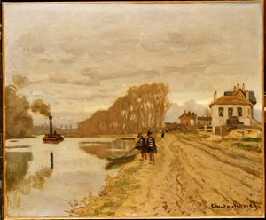 Sudaki Fanatik Muhafız Piyadeleri by Claude Monet