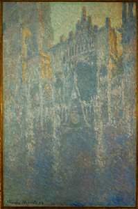 La Cathedrale de Rouen, sis (tuval üzerine yağlıboya) by Claude Monet