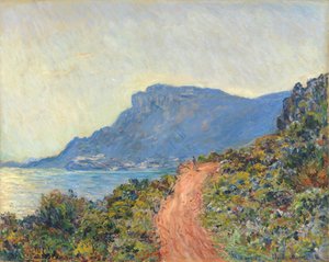 Monako yakınlarındaki Corniche Corniche bij Monako by Claude Monet